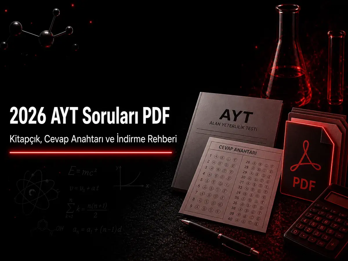 2026 AYT soruları PDF ve kitapçık rehberi blog kapağı: AYT soru kitapçığı, cevap anahtarı ve ÖSYM indirme adımları
