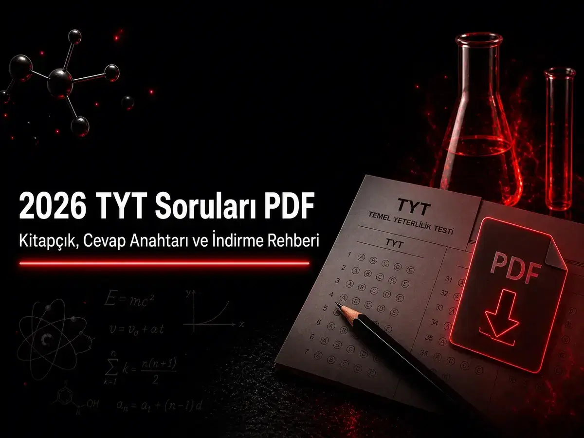 2026 TYT soruları PDF ve kitapçık rehberi blog kapağı: TYT soru kitapçığı, cevap anahtarı ve ÖSYM indirme adımları