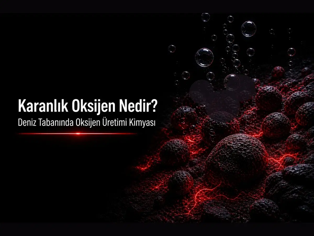 Karanlık oksijen iddiası, polimetalik nodüller ve tartışmalı deniz suyu elektrolizi hipotezi temalı blog kapağı