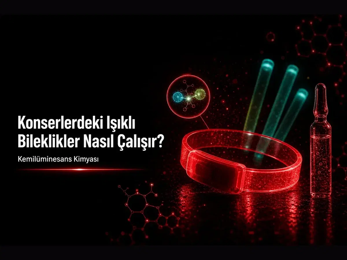 Konserlerdeki ışıklı bileklikler nasıl çalışır: LED, kemilüminesans, glow stick ve florasan boya TYT kapak görseli