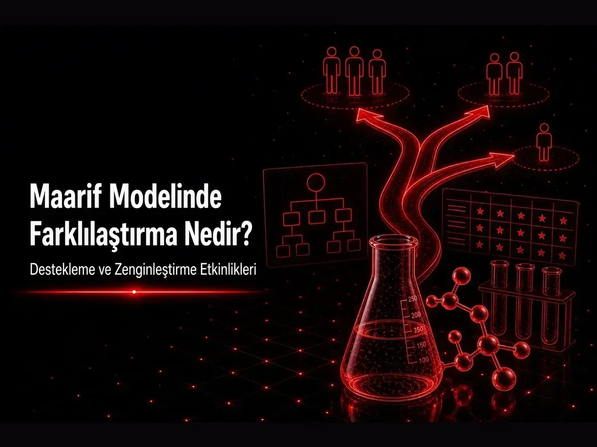 Maarif Modelinde farklılaştırma, destekleme ve zenginleştirme etkinlikleri TYMM kimya öğretmen rehberi kapak görseli