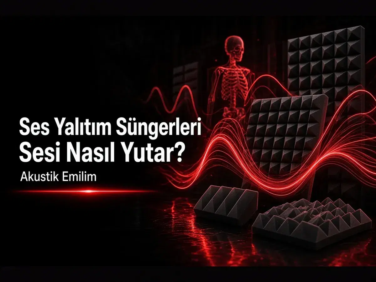 Ses yalıtım süngerleri sesi nasıl yutar: akustik emilim, açık gözenek ve ses enerjisinin ısıya dönüşümü