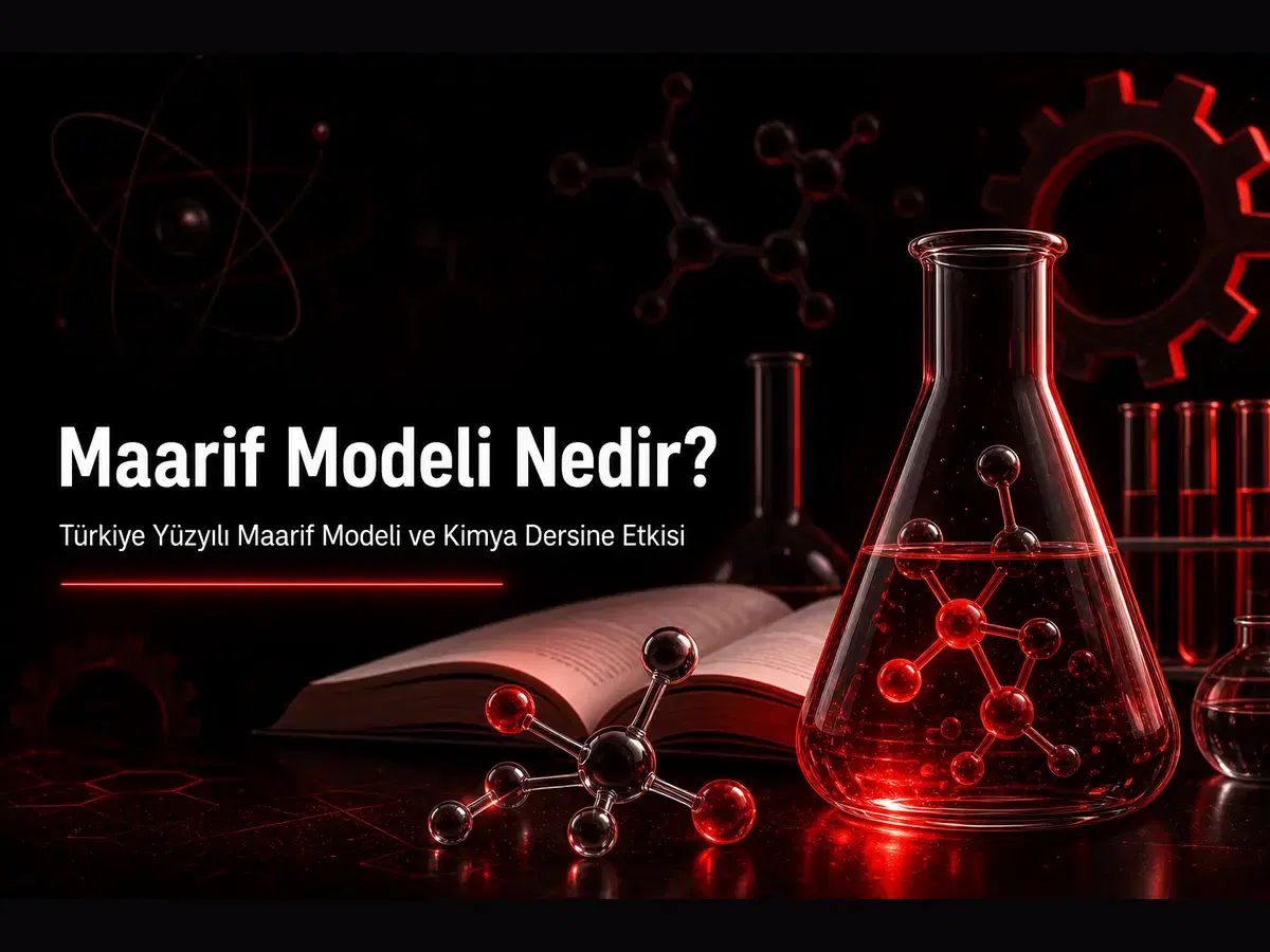 Türkiye Yüzyılı Maarif Modeli, yeni kimya müfredatı ve TYT-AYT kimya dersine etkisi konulu blog kapak görseli