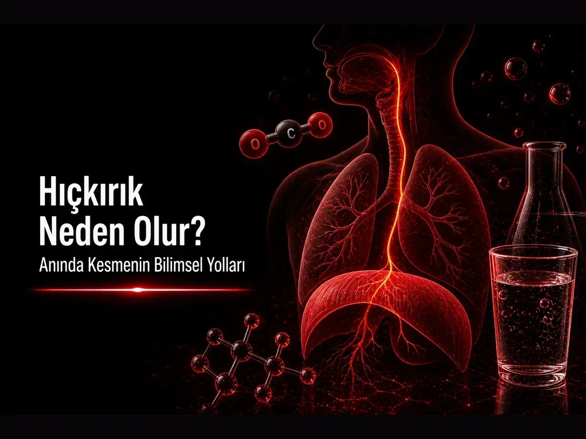 Hıçkırık neden olur ve nasıl geçer: diyafram, CO2 ve nefes tutma bilim temalı kapak görseli