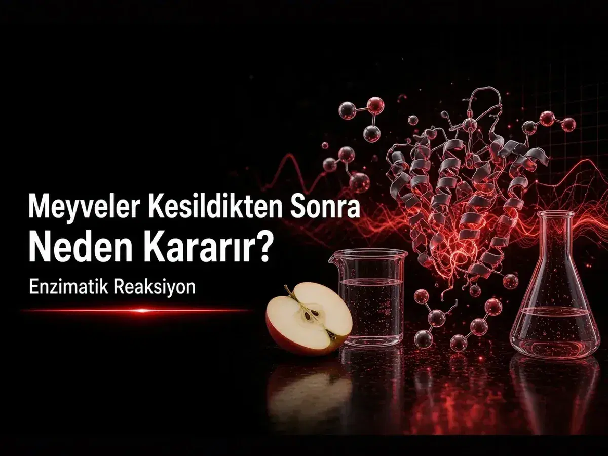 Kesilmiş elma neden kararır: kararma enzimi, oksijen ve enzimatik reaksiyon kapak görseli