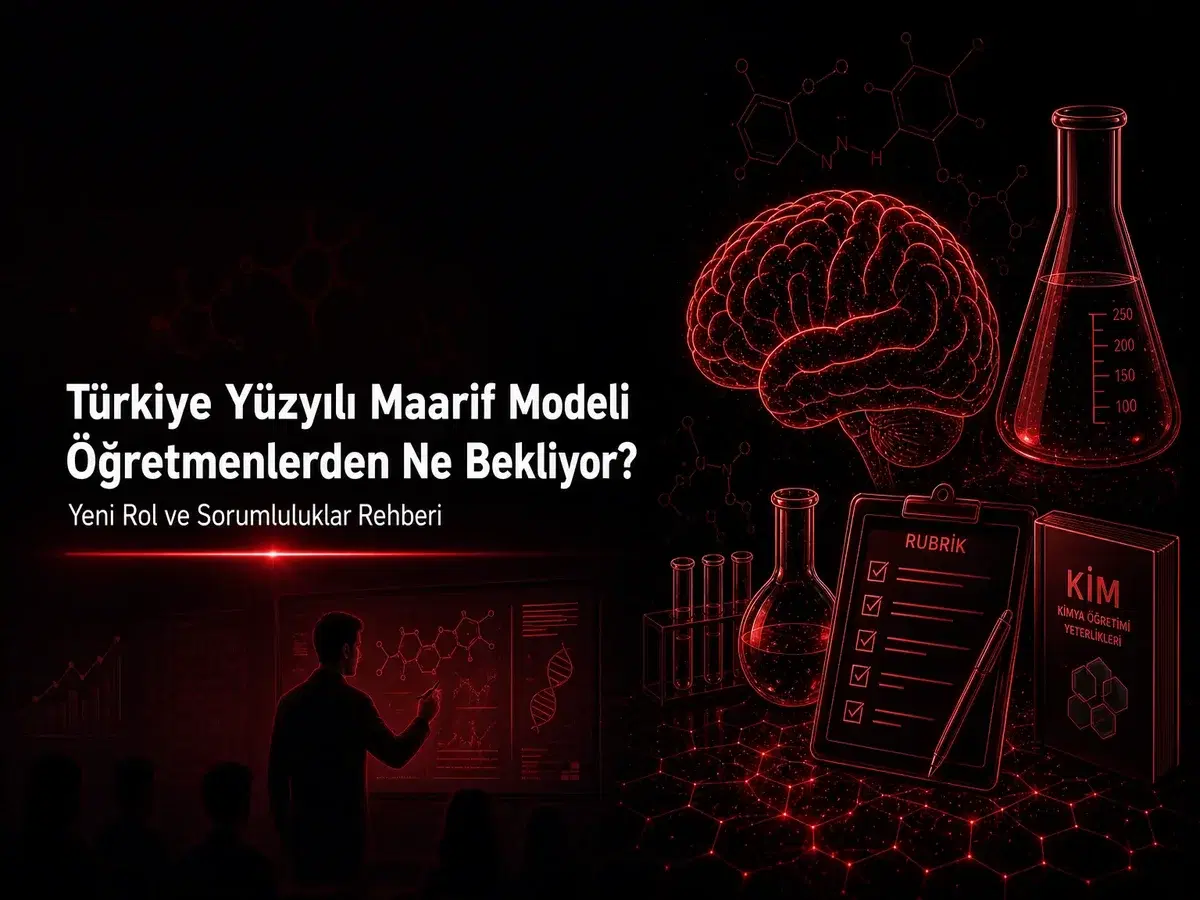 Türkiye Yüzyılı Maarif Modeli öğretmen rolü, yeni sorumluluklar ve TYMM kimya beklentileri konulu blog kapak görseli
