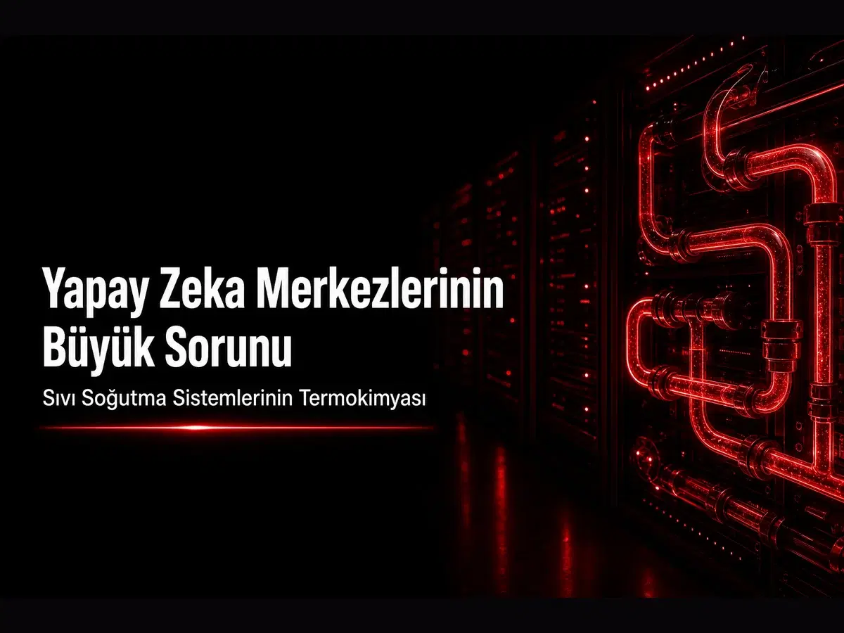 Yapay zeka merkezlerinin büyük sorunu: sıvı soğutma sistemlerinin termokimyası AYT kapak görseli