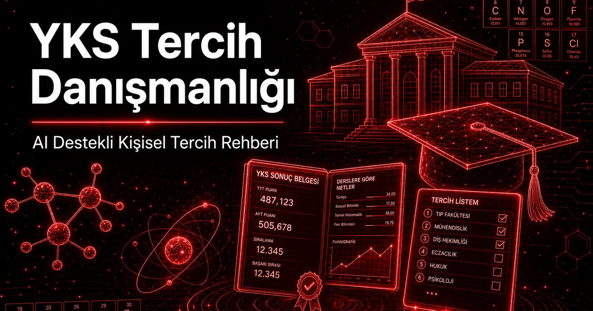 YKS Tercih Danışmanlığı — Ferrum AI üniversite tercih rehberi